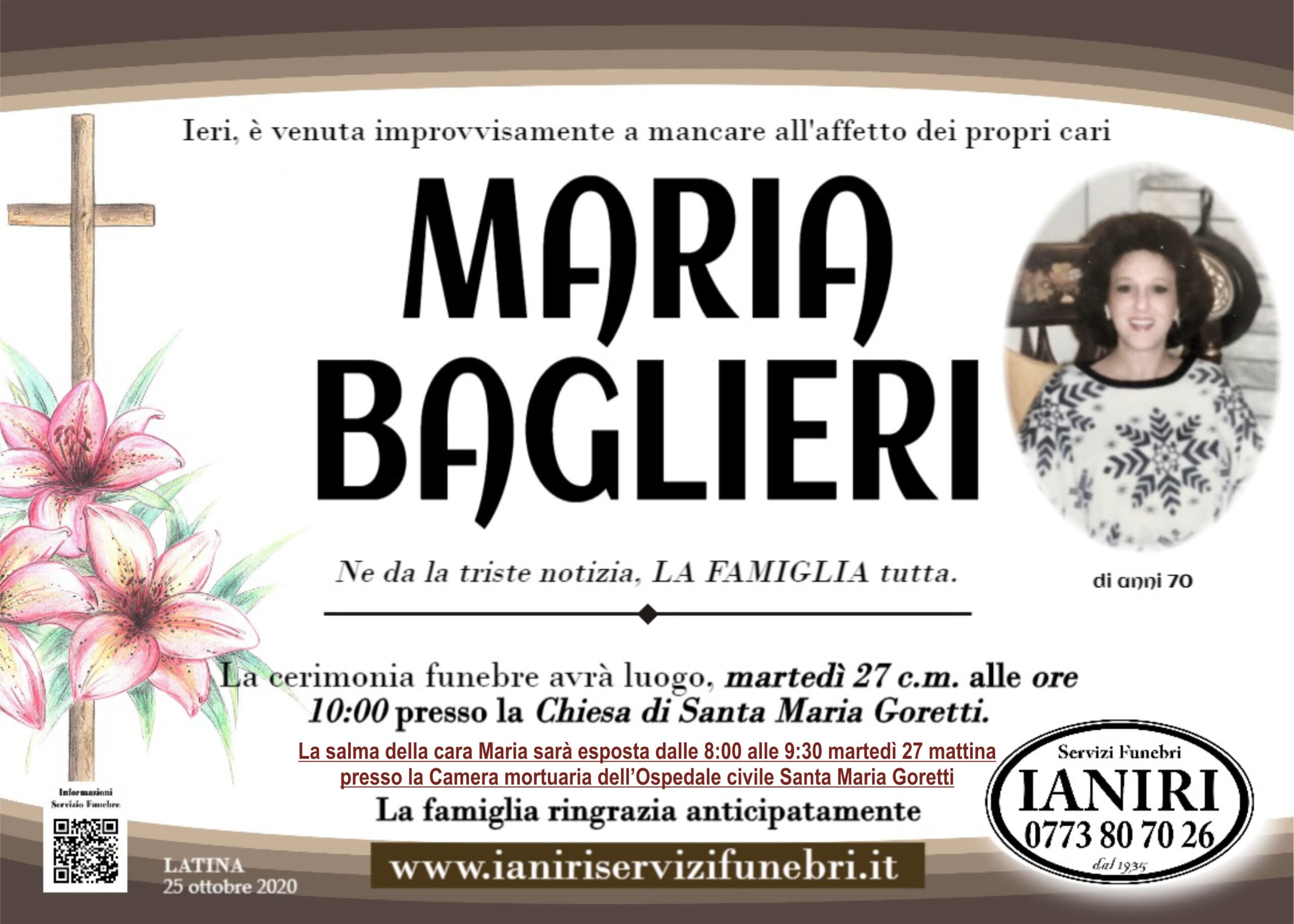 MANIFESTO BAGLIERI