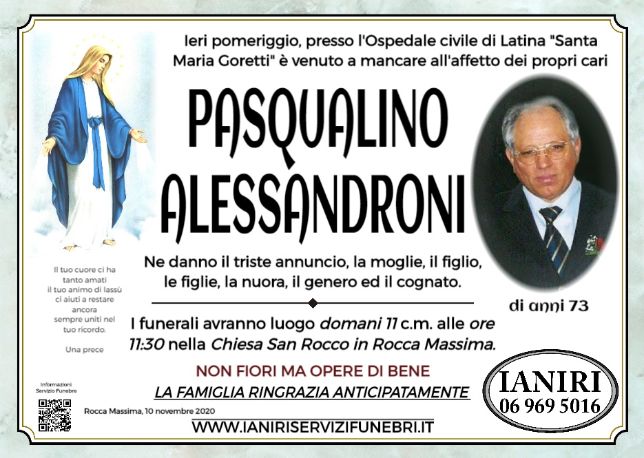 MANIFESTO PASQUALINO