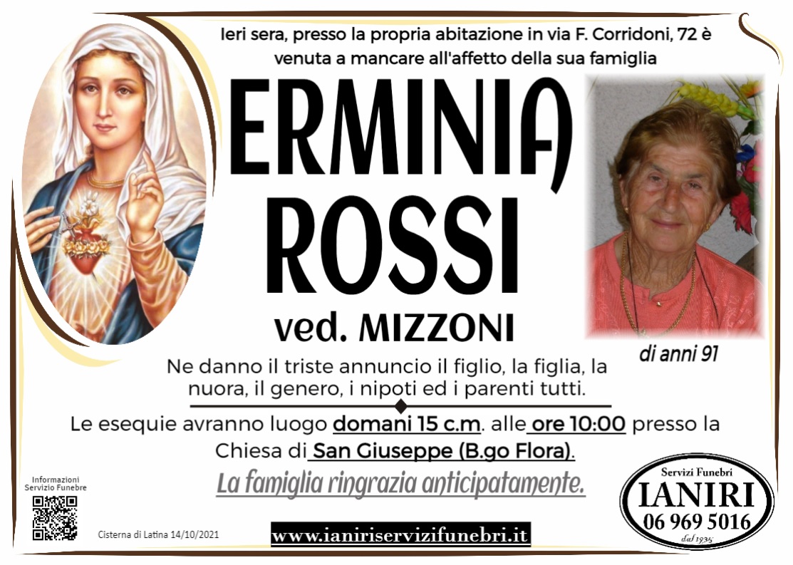 manifesto rossi