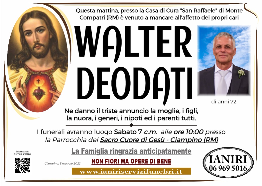 manifesto deodati